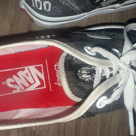 Vans Kids Black and White Mickey Sneakers - Picture 7 of 10